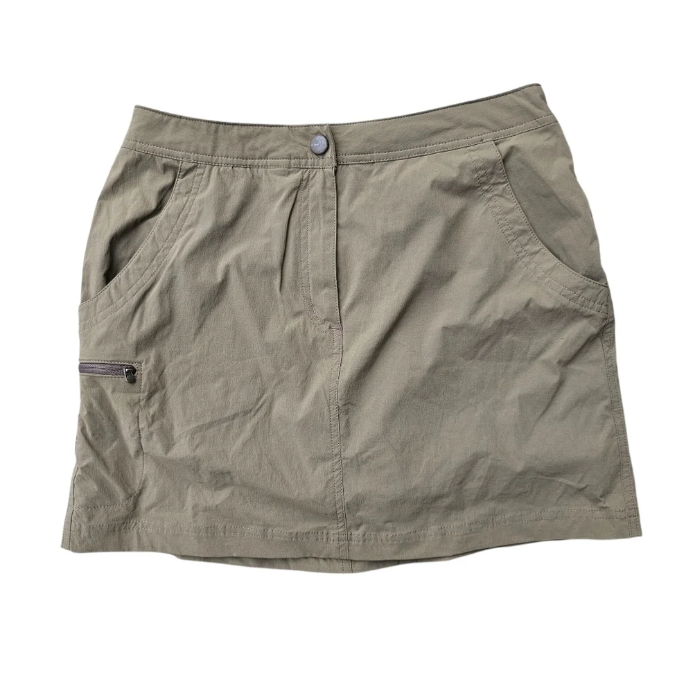 LL Bean Water-Repellent Comfort Trail Skort, Mid-Rise